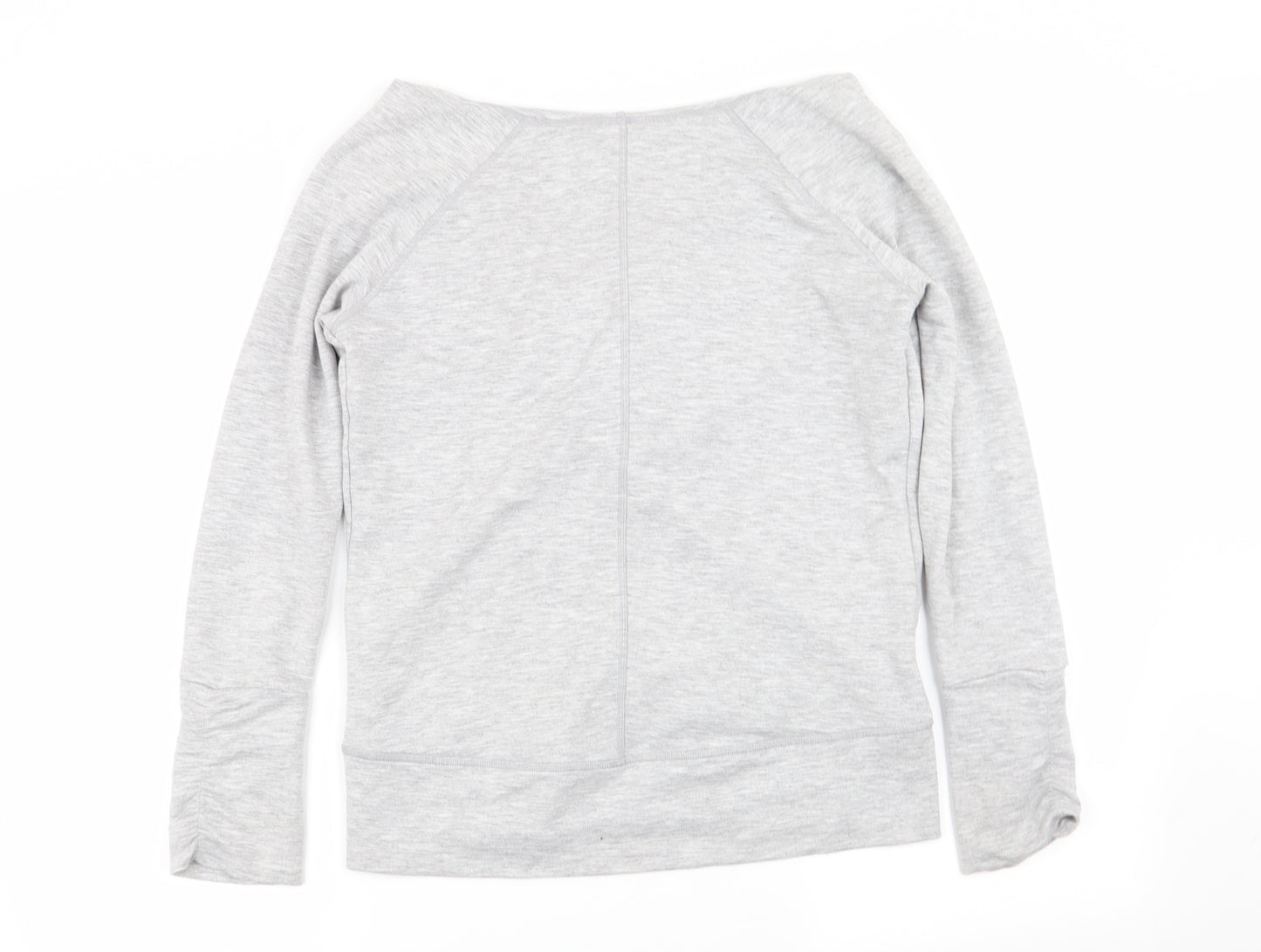 Mirella Womens Grey   Pullover Jumper Size S