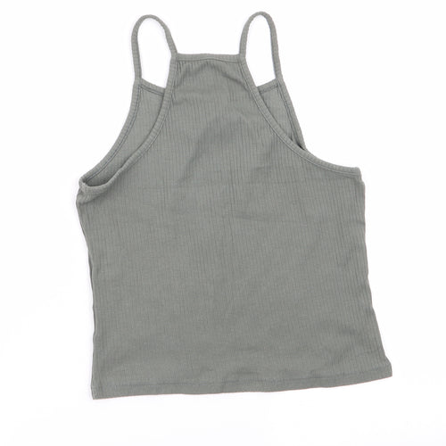 H&M Girls Green   Camisole Tank Size 12-13 Years