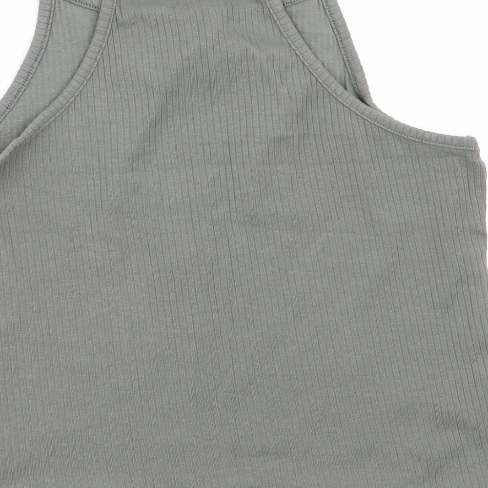 H&M Girls Green   Camisole Tank Size 12-13 Years