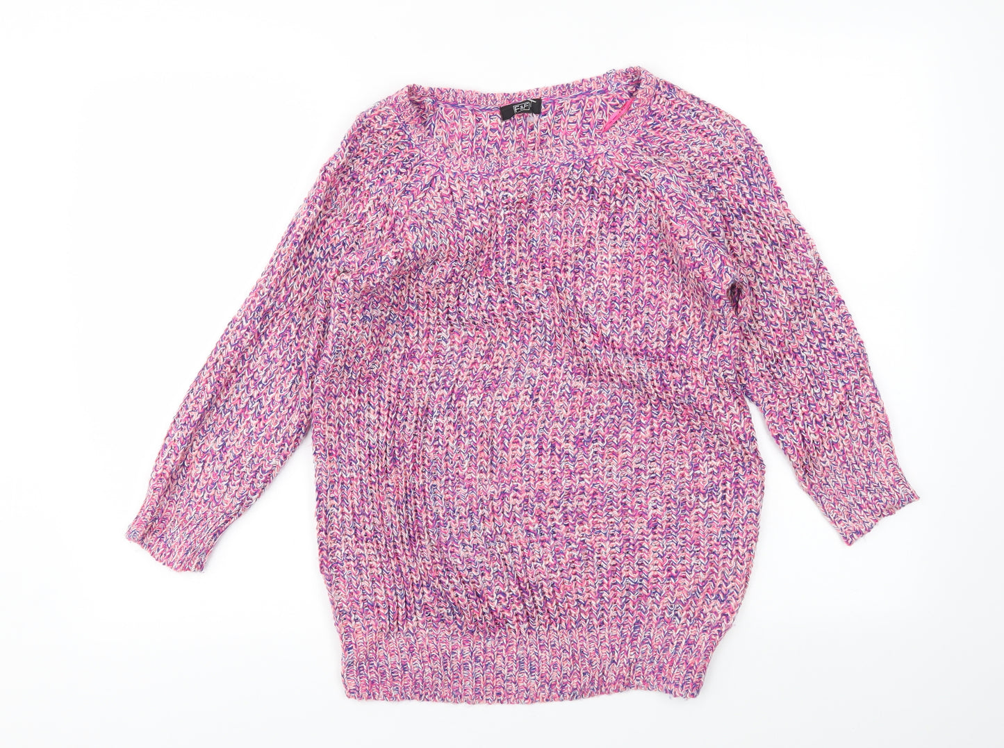 F&F Womens Pink   Pullover Jumper Size 6