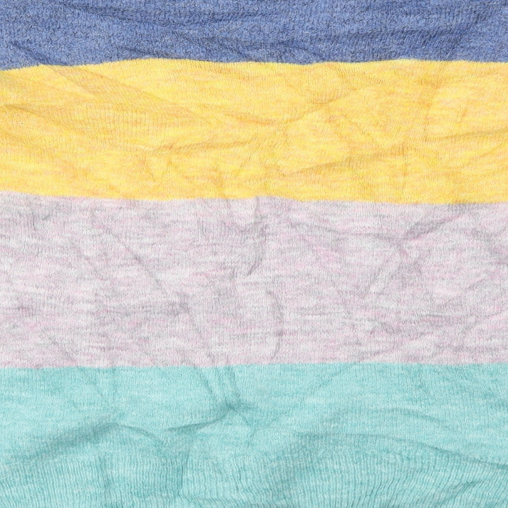 H&M Womens Multicoloured Striped  Pullover Jumper Size S
