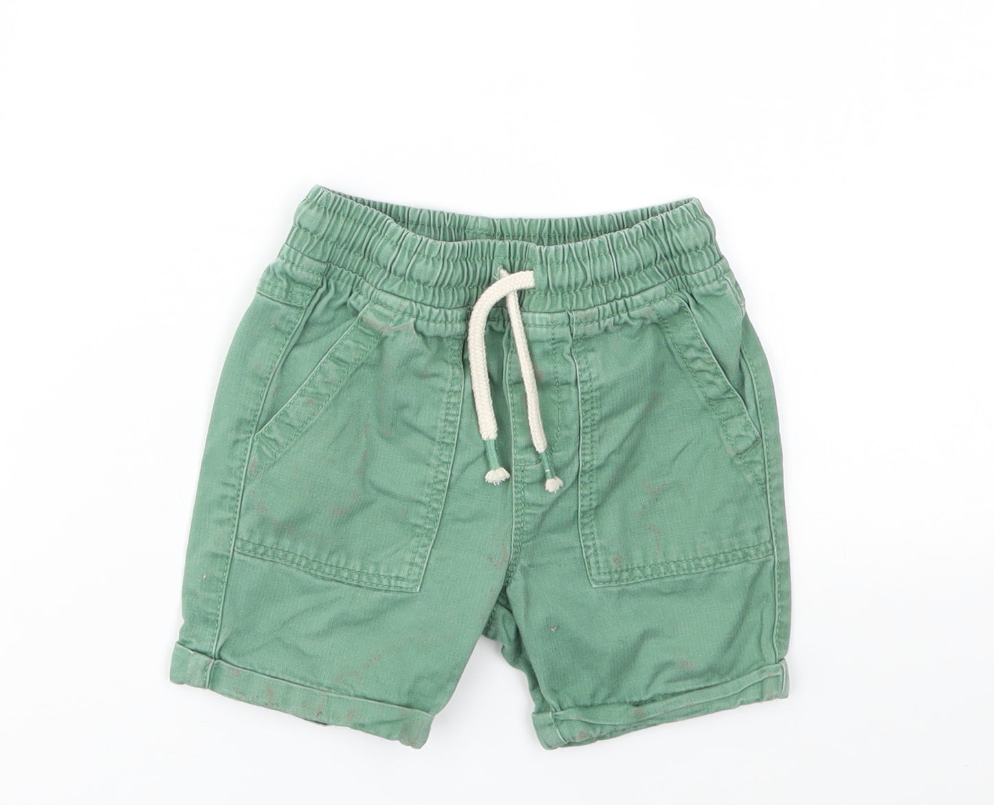TU Boys Green   Cargo Shorts Size 2 Years