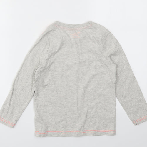 F&F Boys Grey   Basic T-Shirt Size 5-6 Years