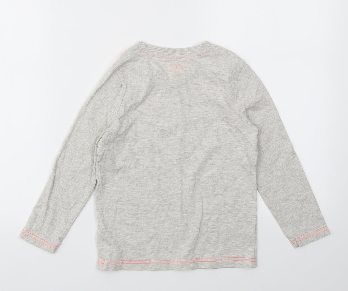 F&F Boys Grey   Basic T-Shirt Size 5-6 Years