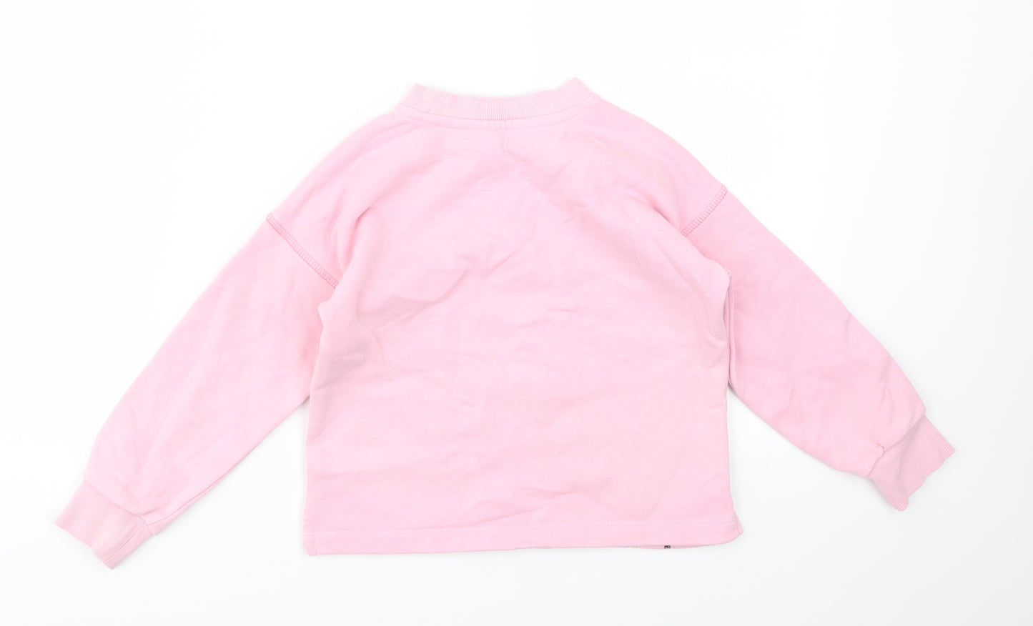 George Girls Pink   Pullover Jumper Size 5-6 Years