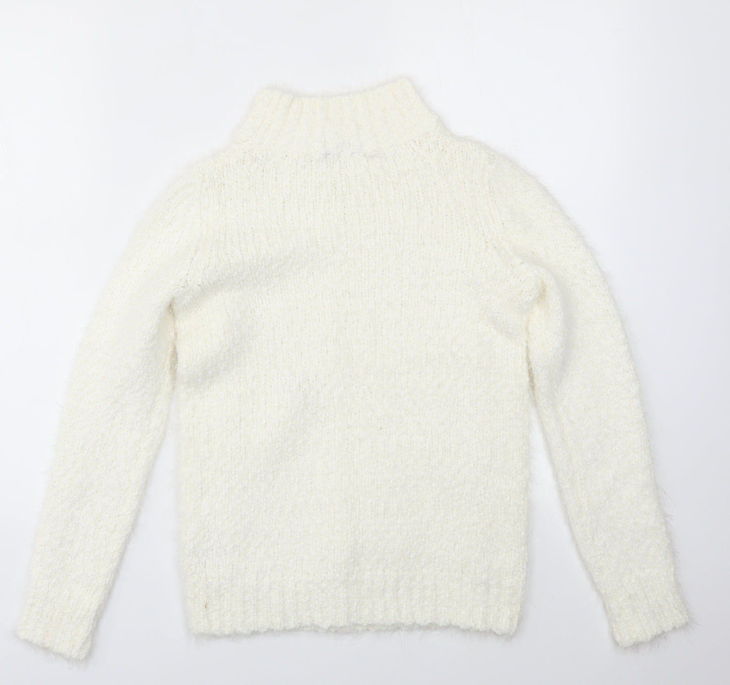 M&Co Womens Ivory   Pullover Jumper Size 8