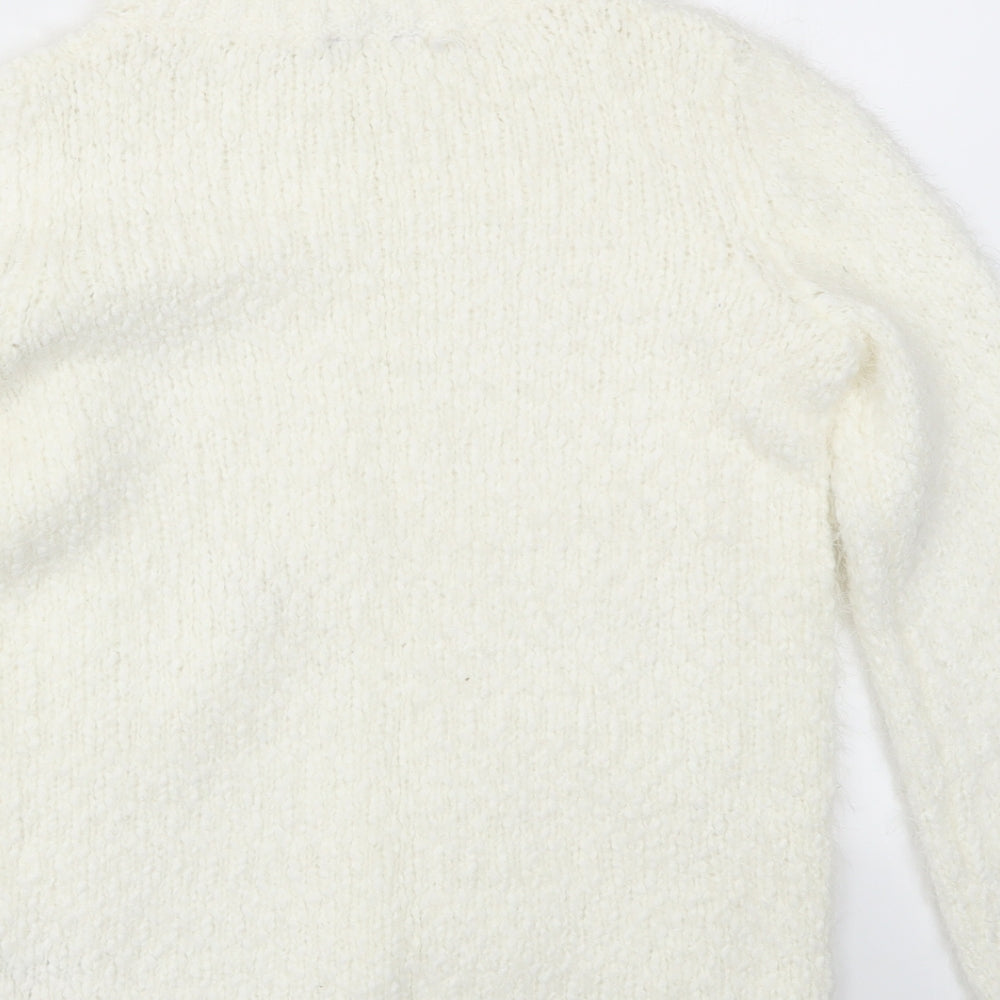 M&Co Womens Ivory   Pullover Jumper Size 8