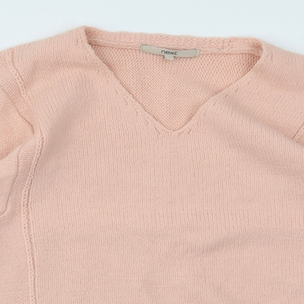 NEXT Womens Pink   Pullover Jumper Size S