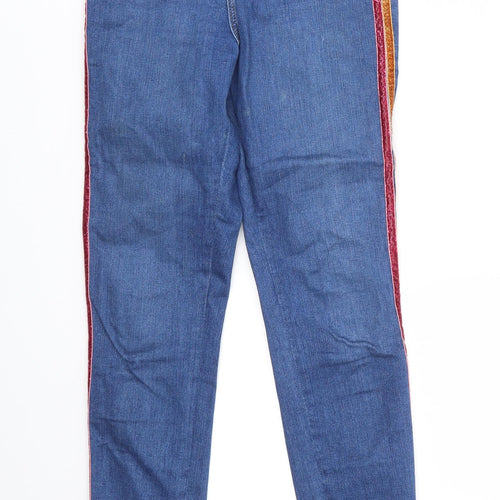 Topshop Womens Blue   Skinny Jeans Size 26 in L28 in