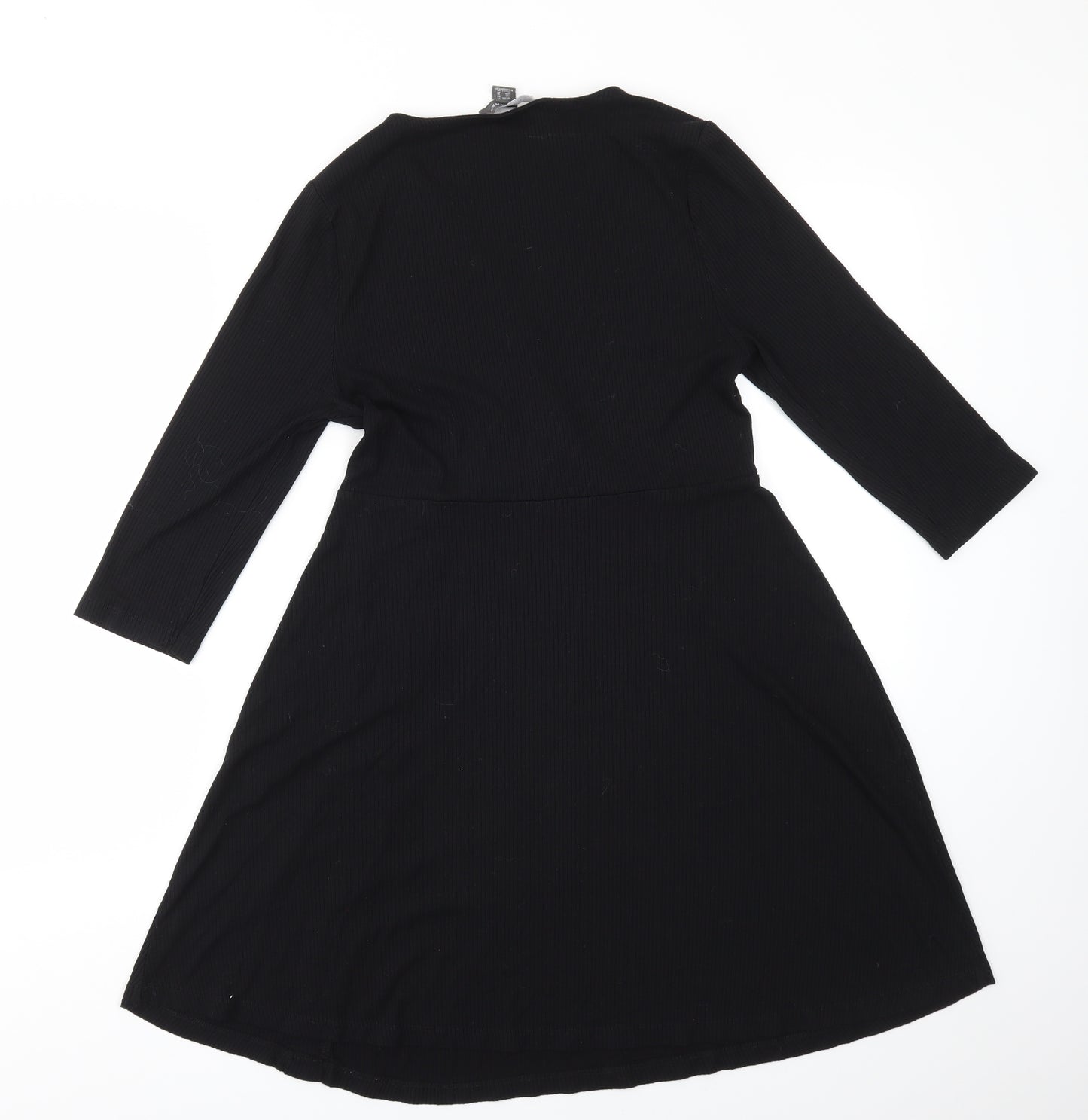 Primark Womens Black   Jumper Dress  Size 14