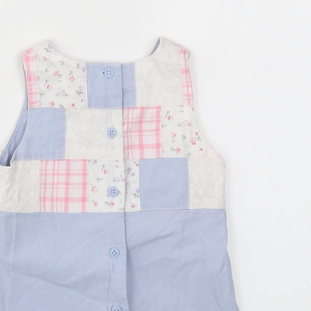NEXT Girls Multicoloured Geometric  Fit & Flare  Size 2 Years