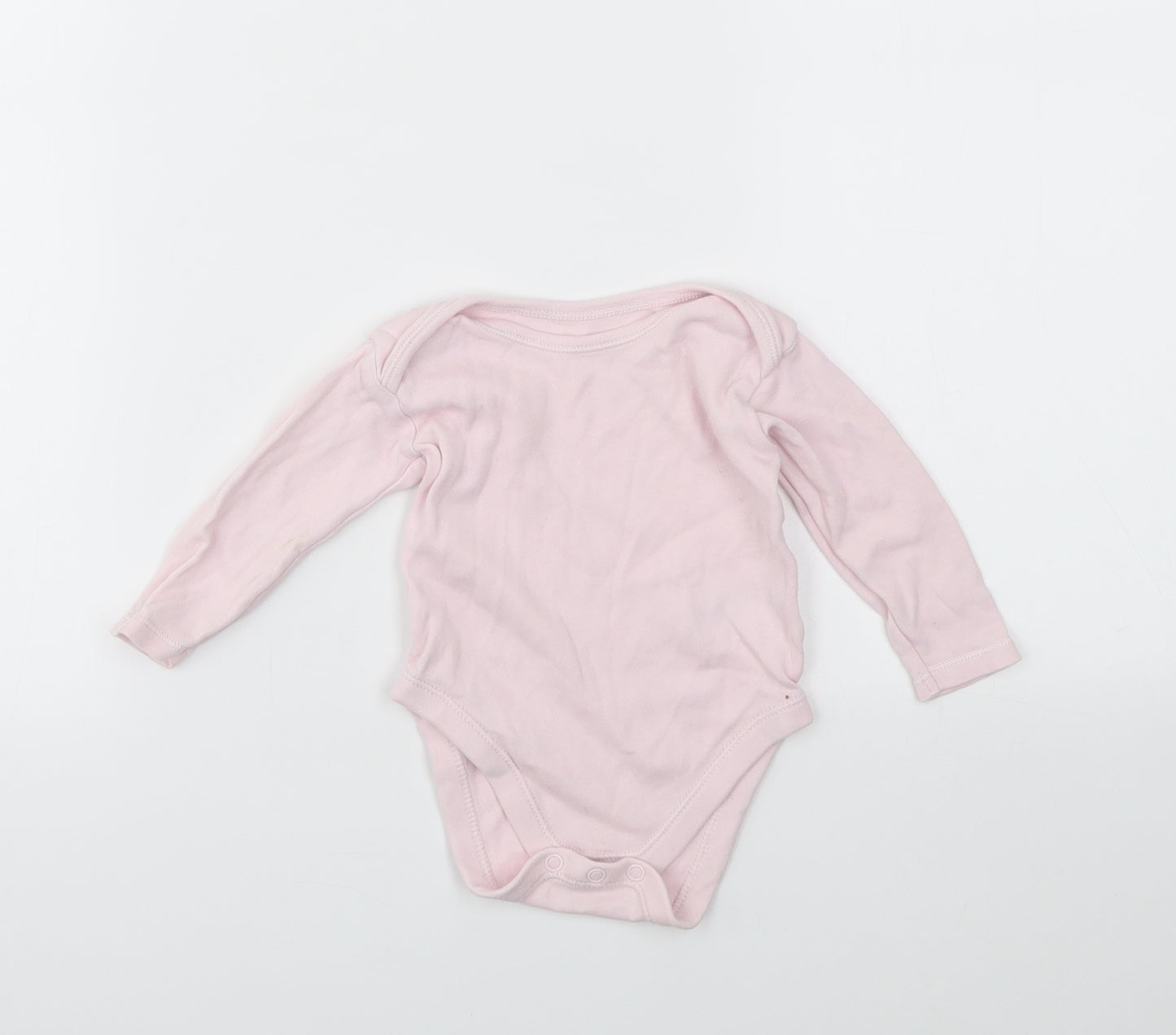 Nutmeg Girls Pink   Babygrow One-Piece Size 3-6 Months