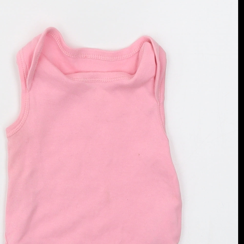 Primark Girls Pink   Babygrow One-Piece Size 0-3 Months