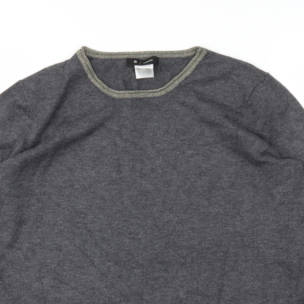 ESSENTIEL Womens Grey   Pullover Jumper Size 10