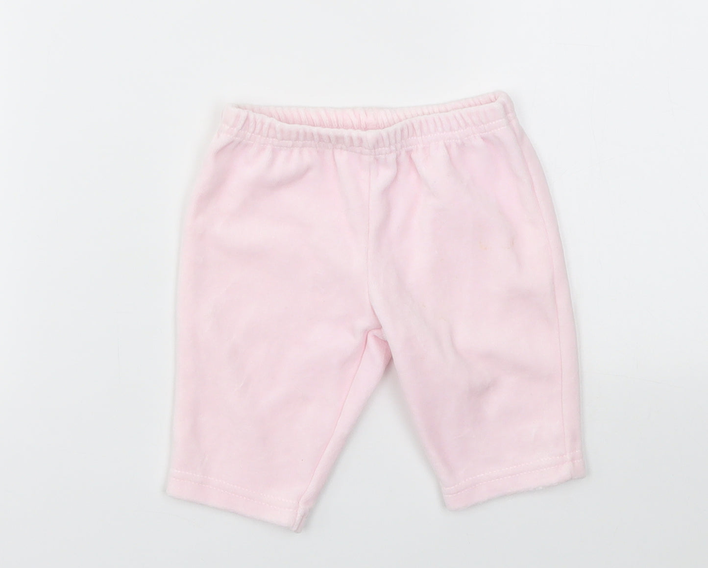 Preworn Baby Pink   Capri Leggings Size 0-3 Months