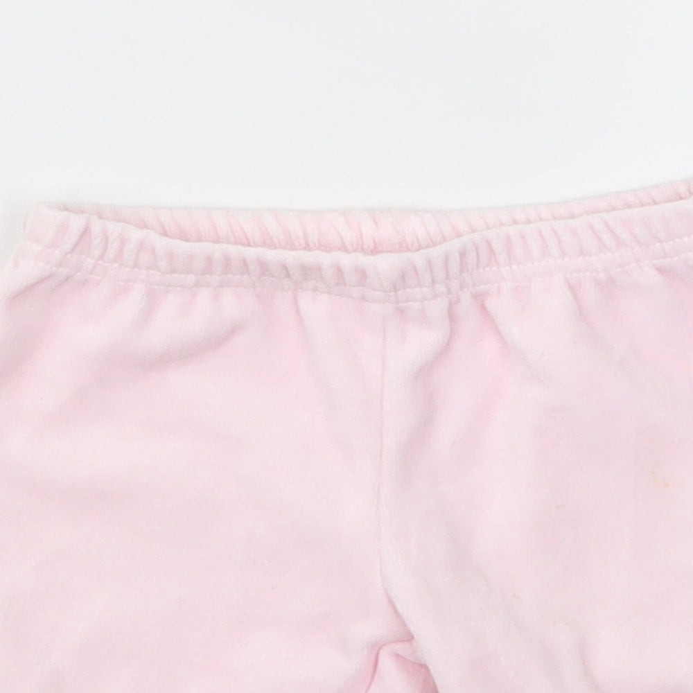 Preworn Baby Pink   Capri Leggings Size 0-3 Months