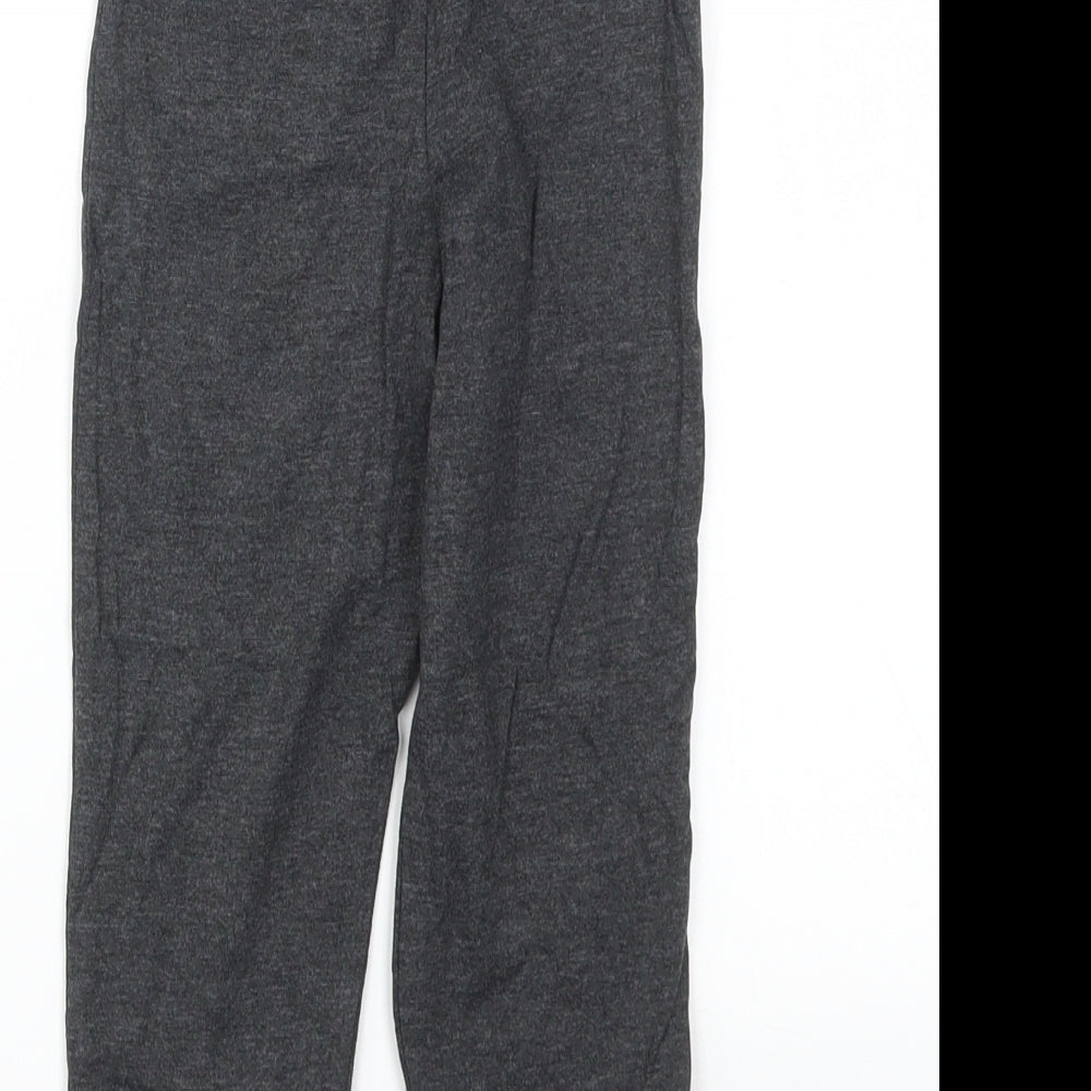 LILY &DAN Girls Grey   Capri Trousers Size 3-4 Years