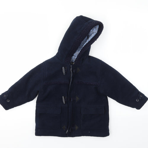 NEXT Boys Blue   Basic Coat Coat Size 3 Years