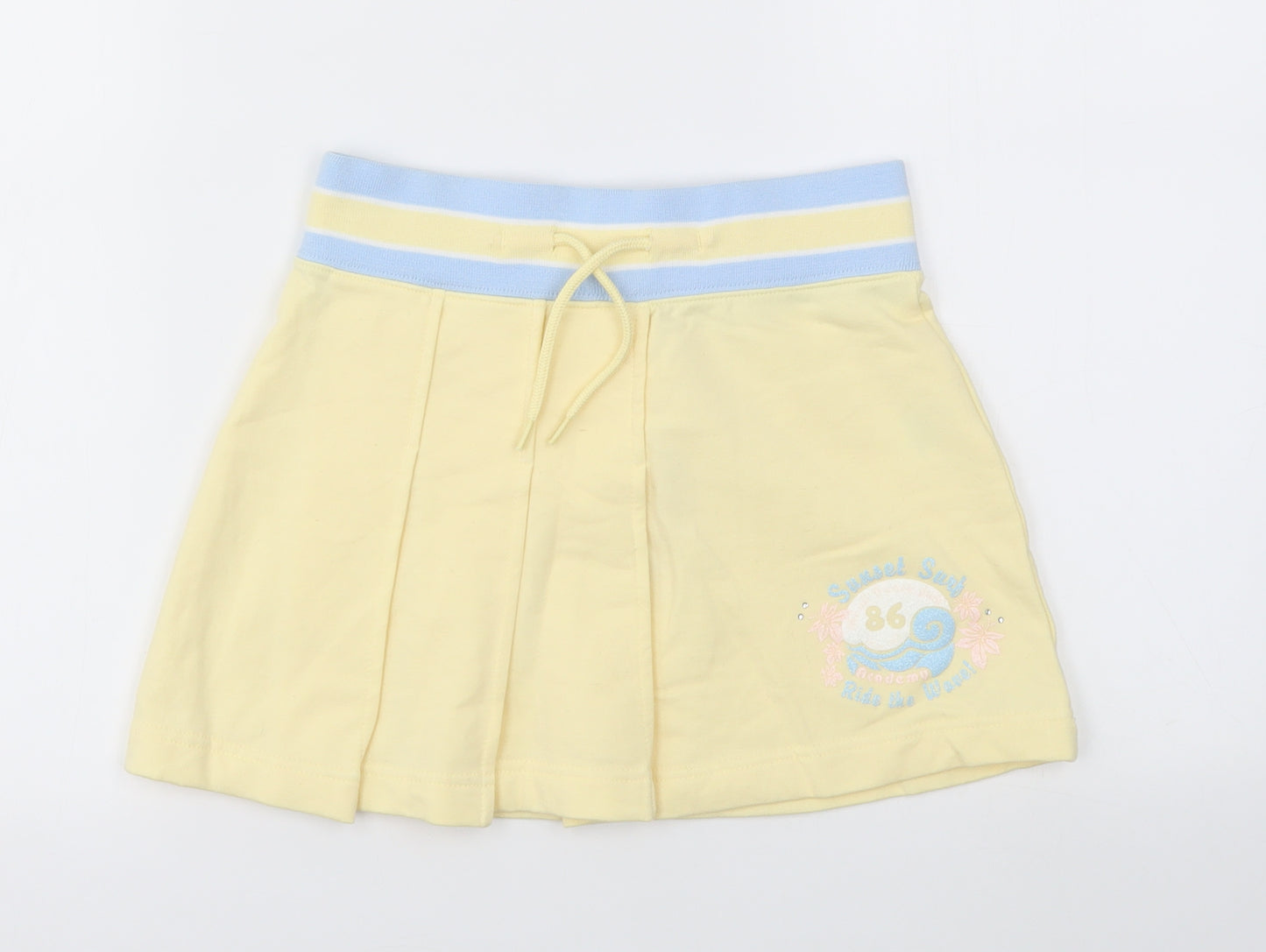 CQ Girls Yellow   Flare Skirt Size 10-11 Years