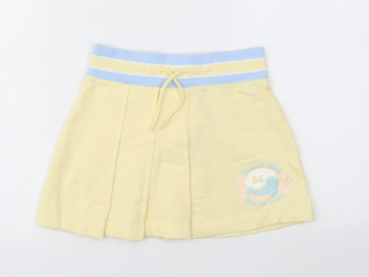CQ Girls Yellow   Flare Skirt Size 10-11 Years