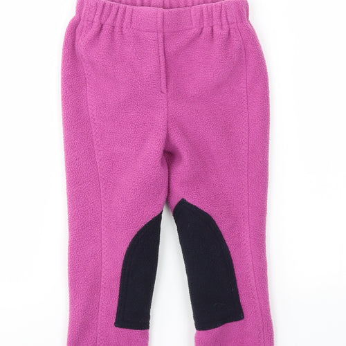 HY Girls Pink   Jogger Trousers Size L