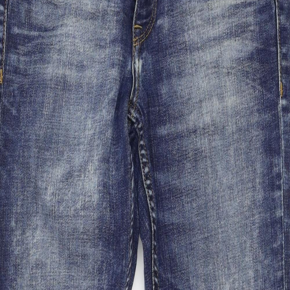 H&M Womens Blue  Denim Straight Jeans Size 29 in L24 in