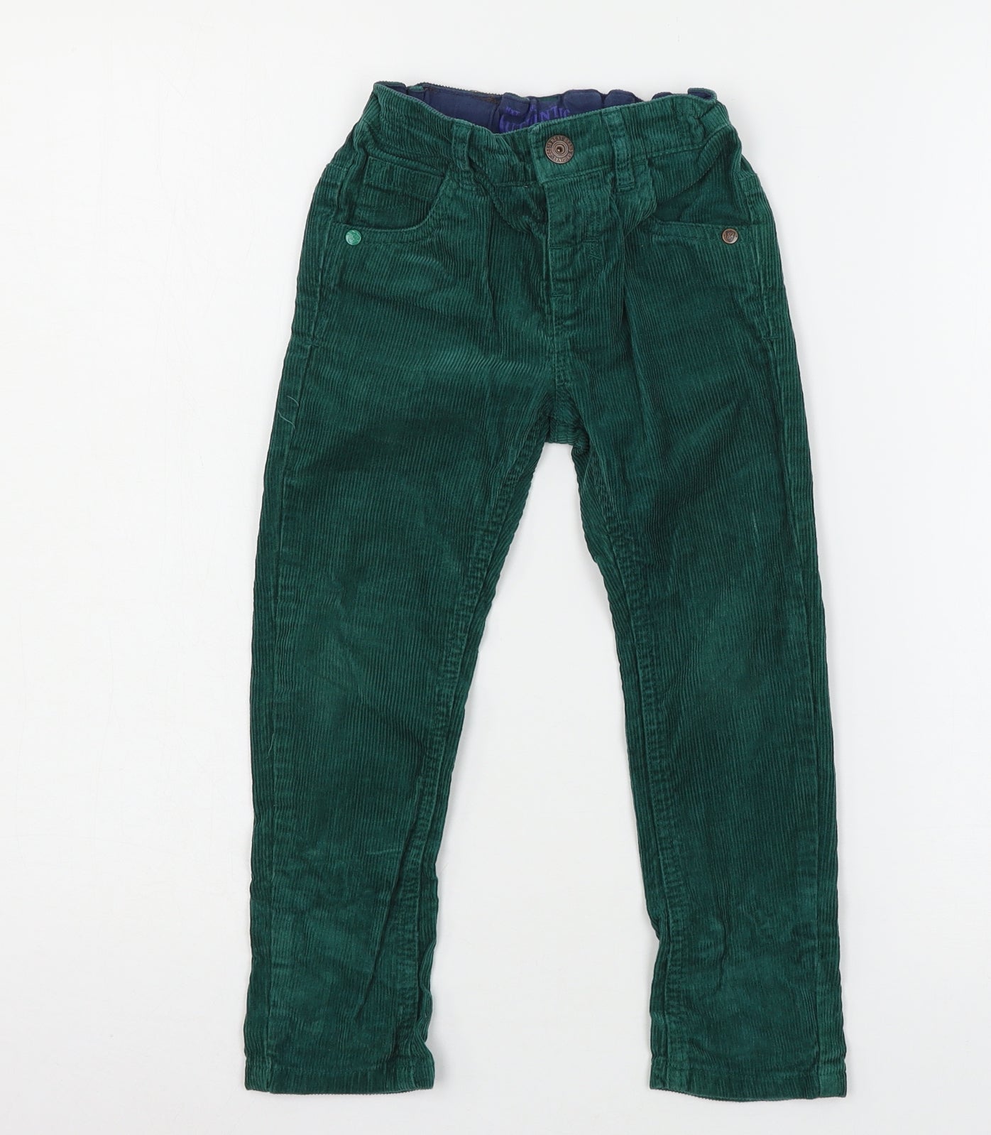 NEXT Boys Green  Corduroy Chino Trousers Size 2-3 Years