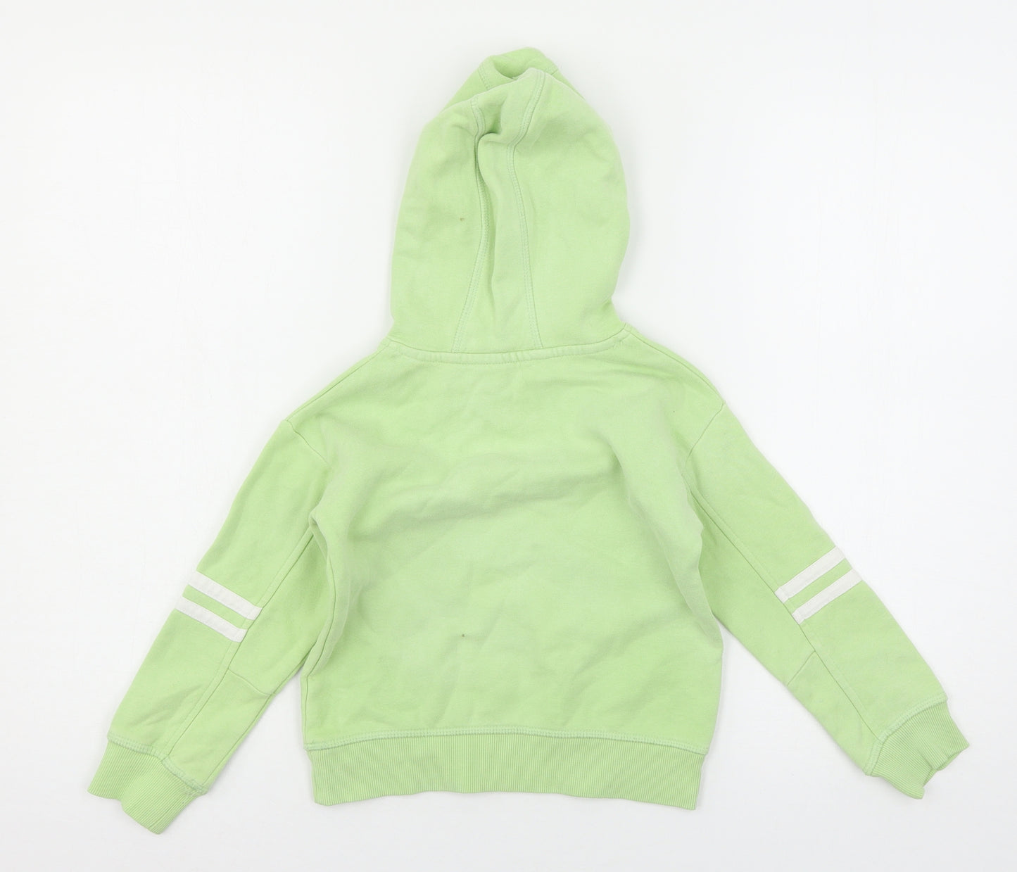 George Girls Green  Jersey Pullover Hoodie Size 4-5 Years