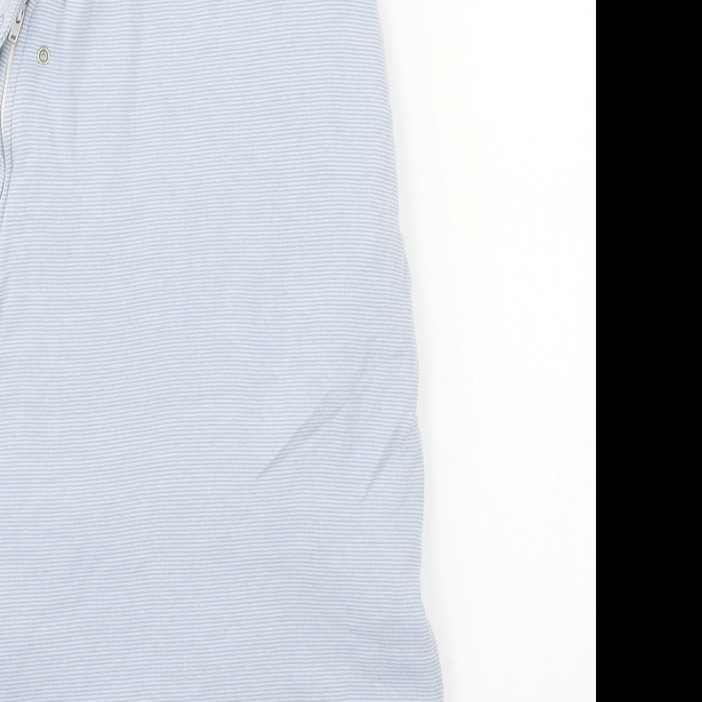 George Girls Blue Striped Jersey Cami One Piece Size 6-9 Months  - Animals