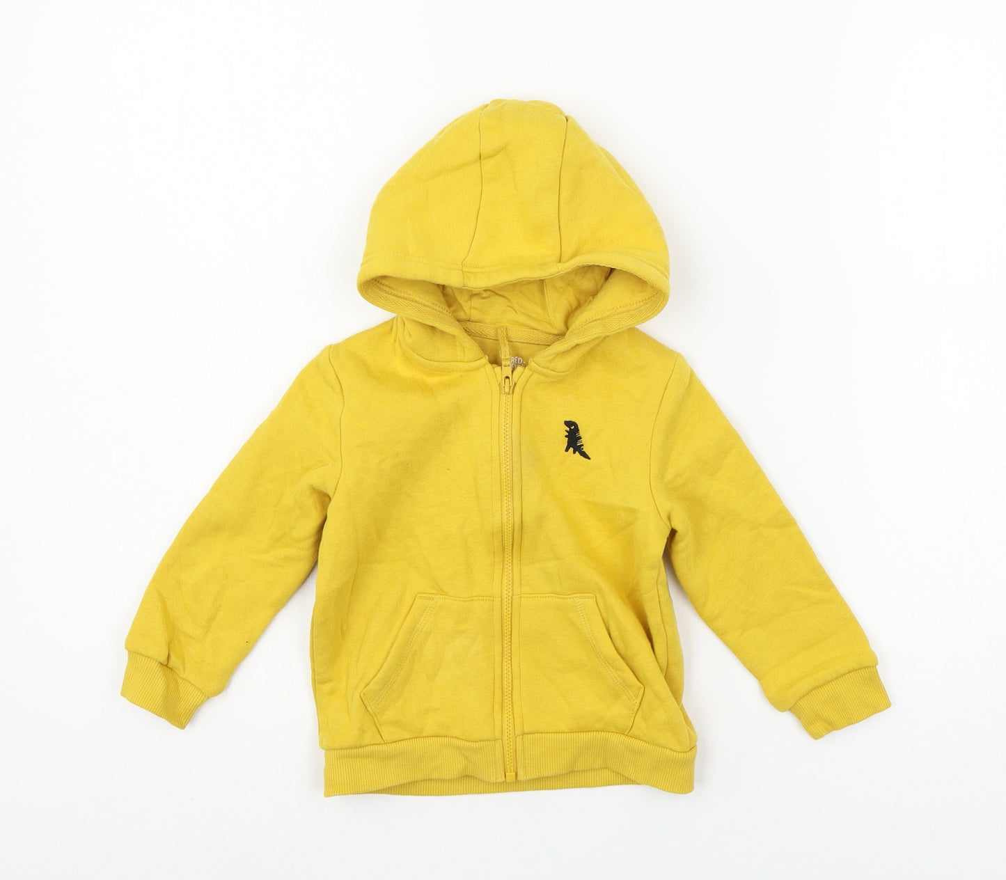 F&F Boys Yellow  Jersey Jacket  Size 12-18 Months