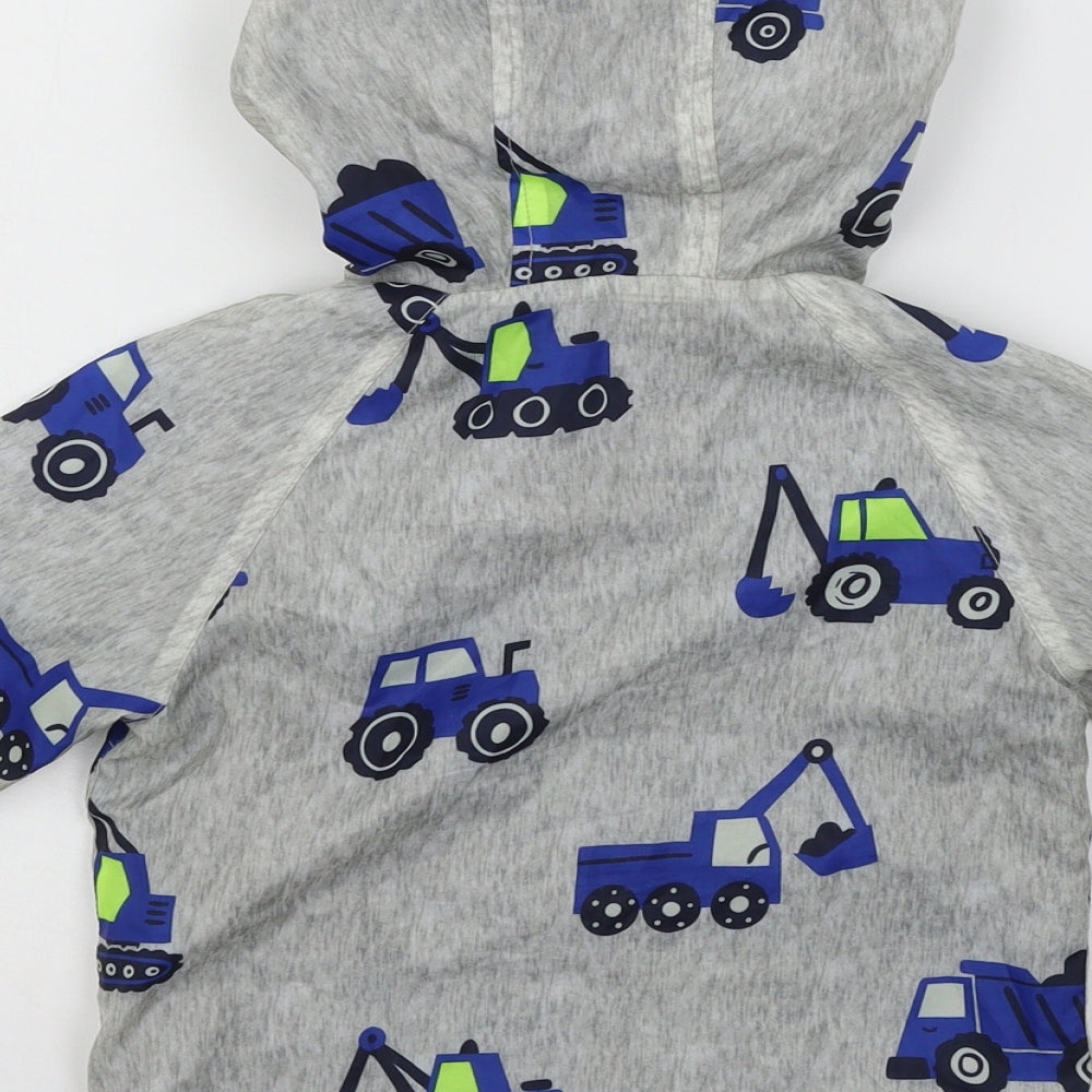 F&F Baby Grey Geometric  Jacket  Size 12-18 Months