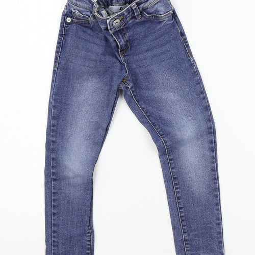 Very Girls Blue  Denim Skinny Jeans Size 6 Years
