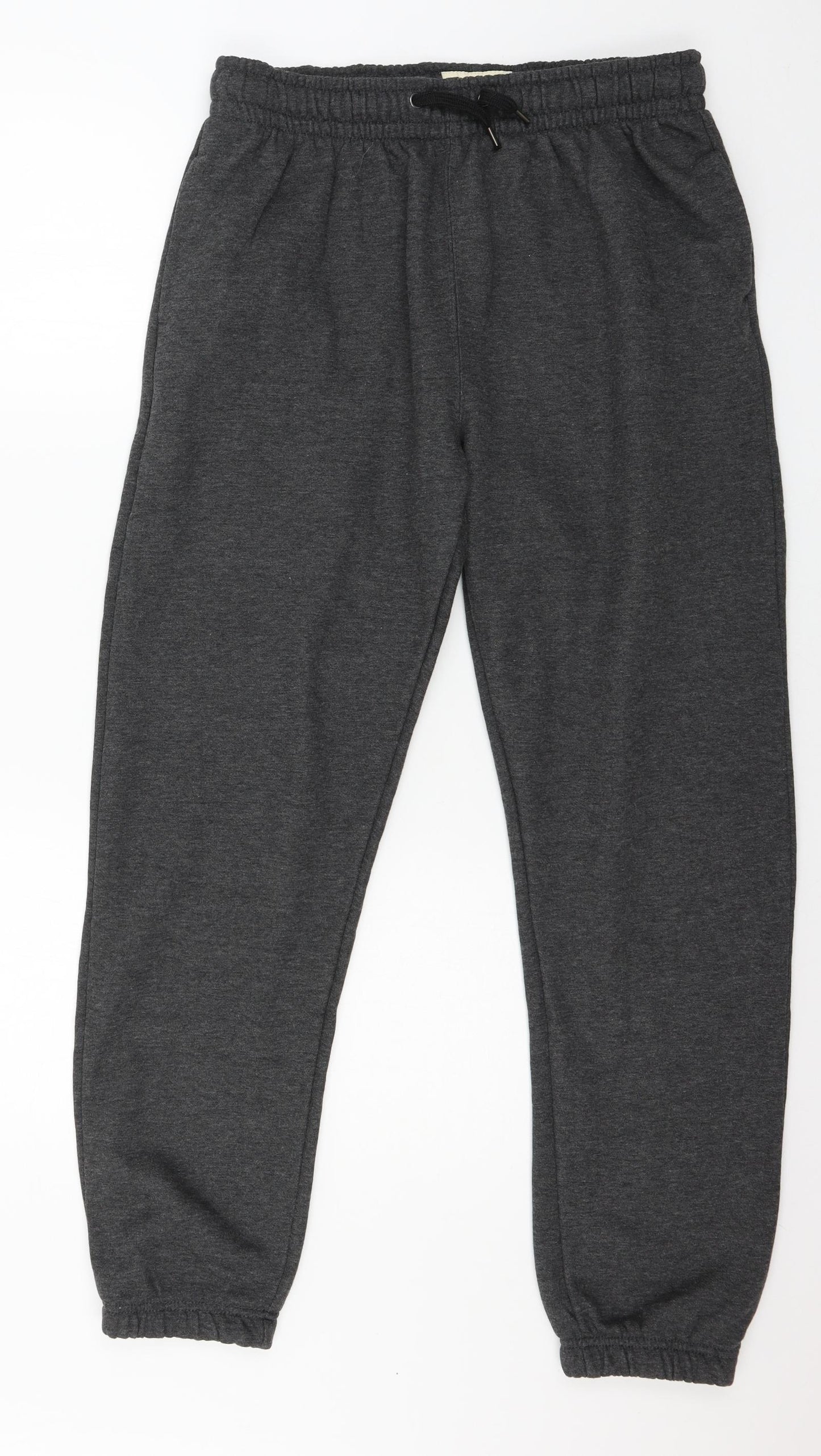 Cedar Wood State Mens Grey  Jersey Jogger Trousers Size L L29 in
