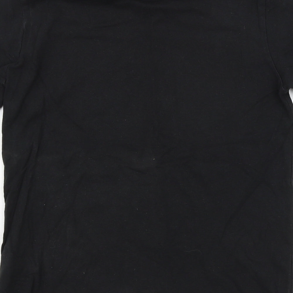 adidas Boys Black  Jersey Basic T-Shirt Size 11-12 Years