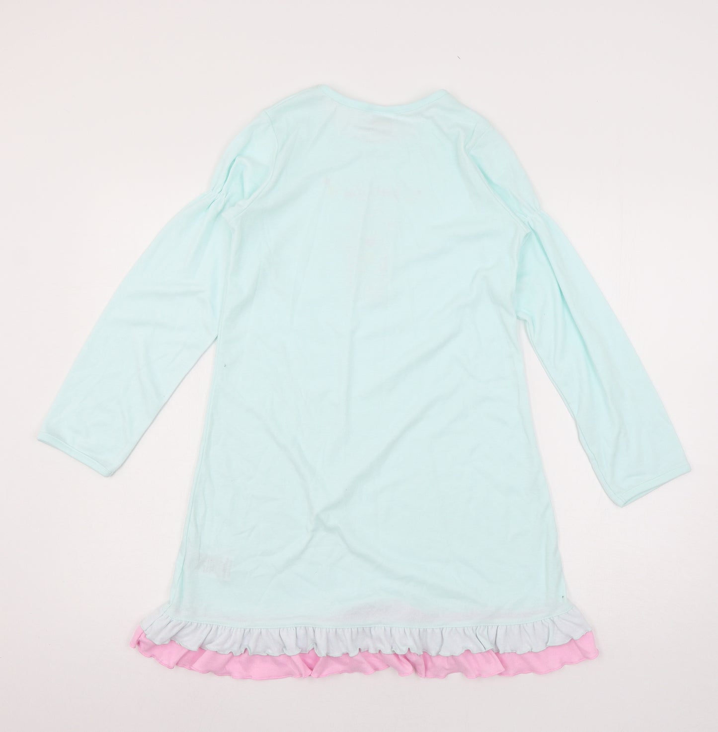 Essentials Girls Blue  Jersey Top Dress Size 10-11 Years  - Dotty Cat