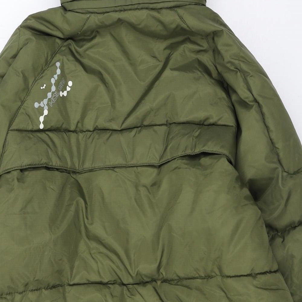 House Mens Green   Parka Coat Size XL