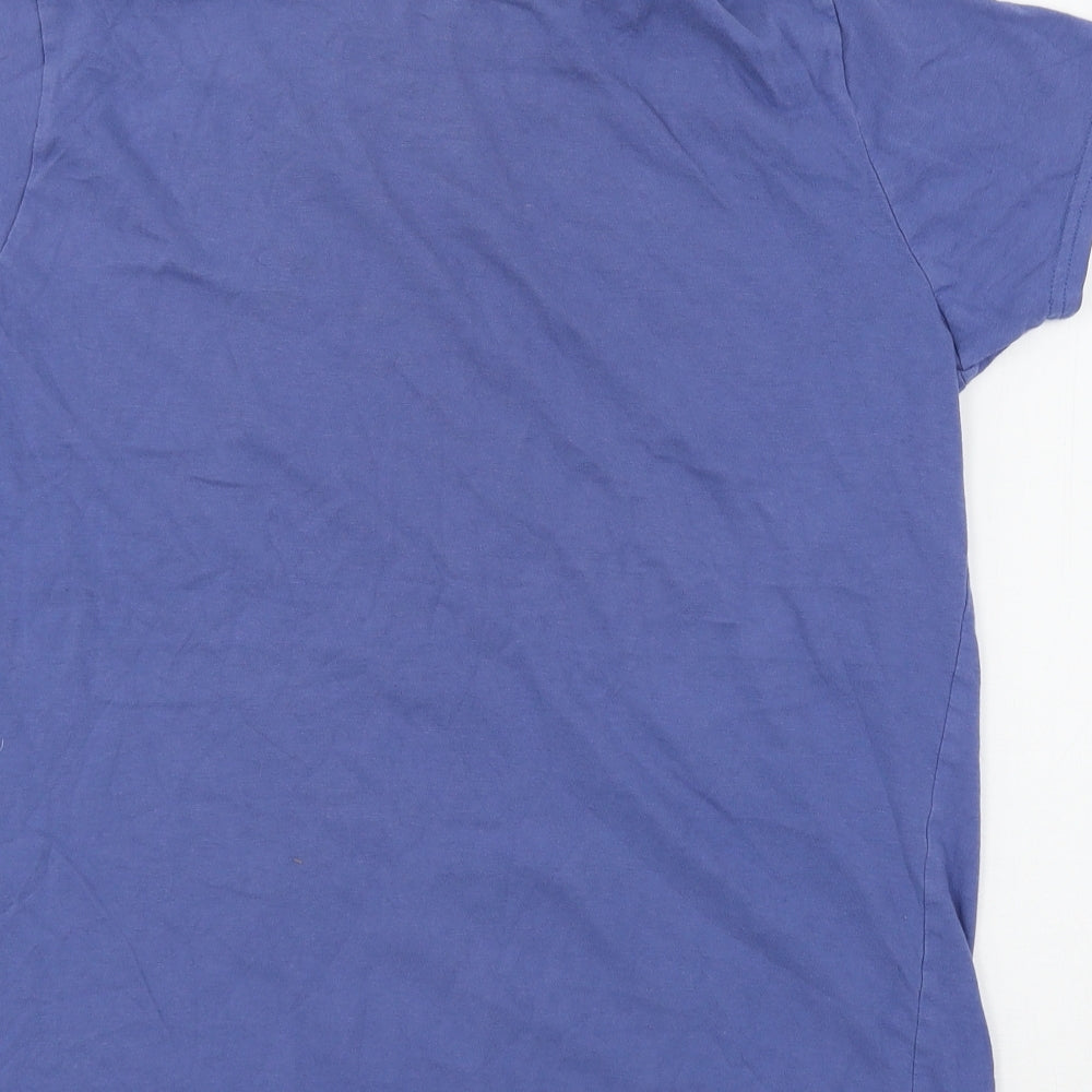 Primark Boys Blue  Jersey Basic T-Shirt Size 13-14 Years  - Calirfornia