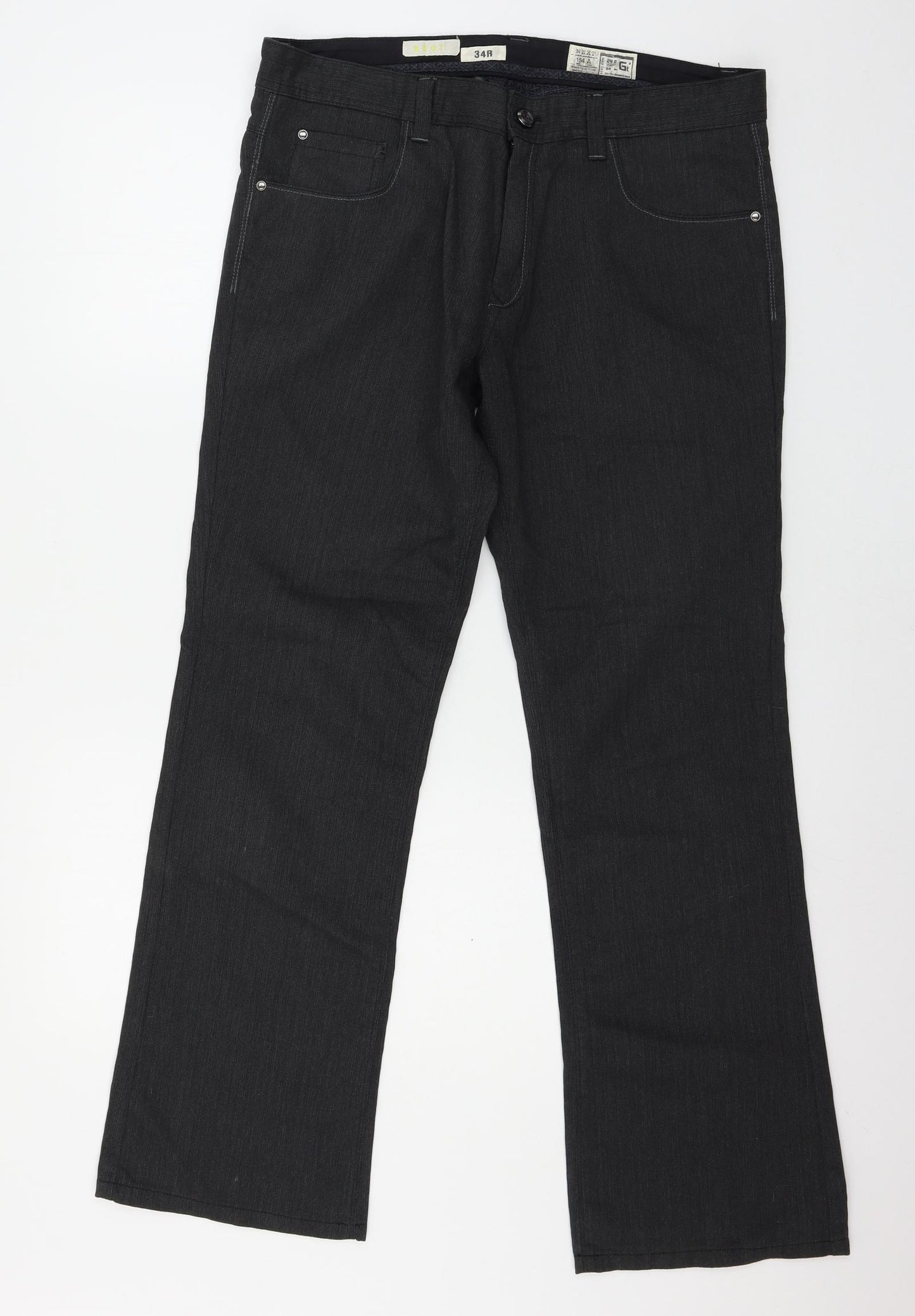 NEXT Mens Blue  Denim Straight Jeans Size 34 in L31 in