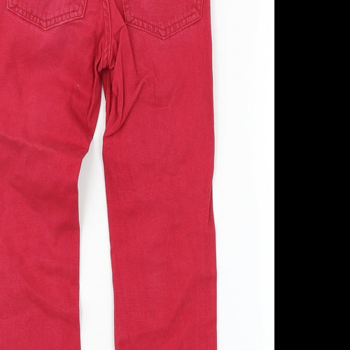Gap Girls Pink  Denim Skinny Jeans Size 7 Years