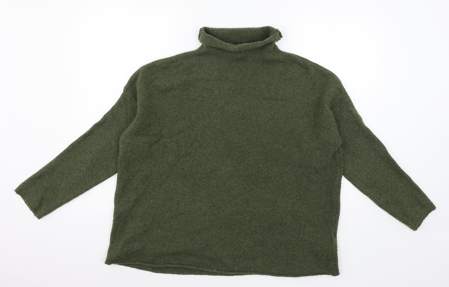 French Connection Womens Green  Knit Pullover Jumper Size S