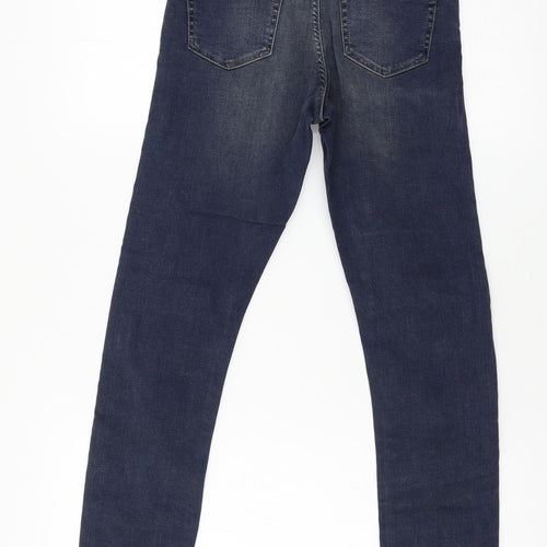 Topshop Womens Blue  Denim Skinny Jeans Size 26 in L32 in