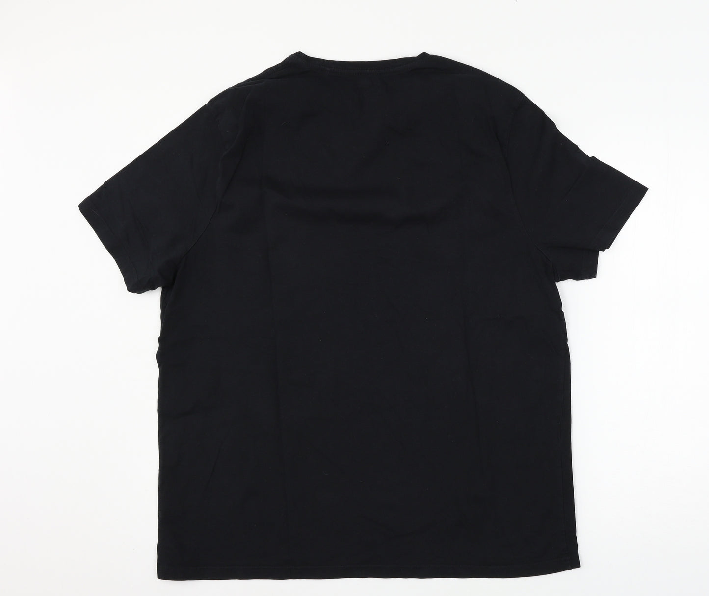 George Mens Black  Jersey  T-Shirt Size XL