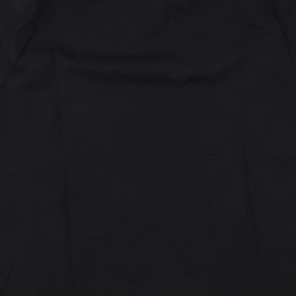George Mens Black  Jersey  T-Shirt Size XL