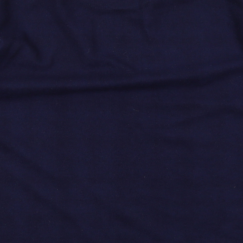 Livergy Mens Black Solid Fleece  Pyjama Top Size XL