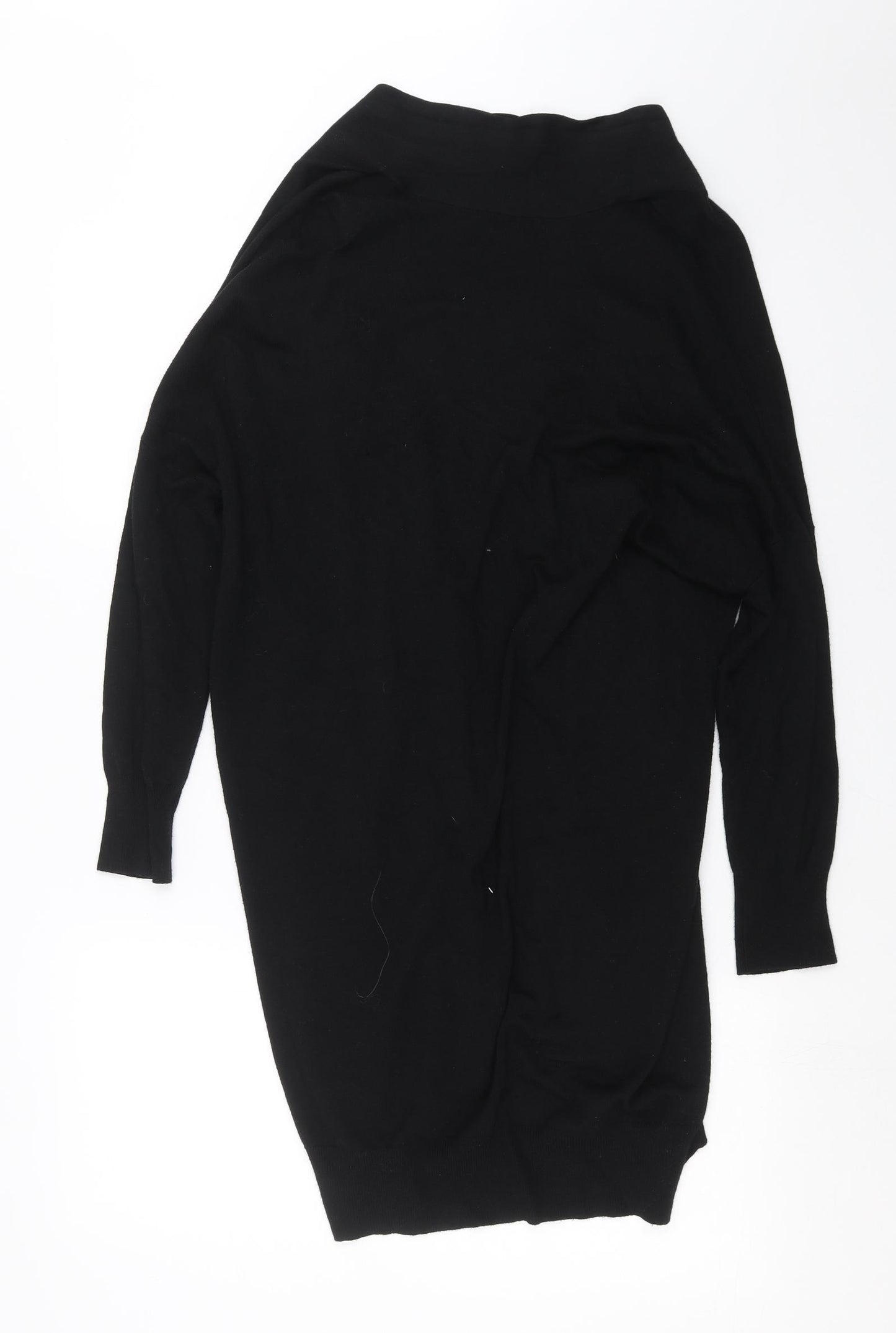 Primark Womens Black  Knit Pullover Jumper Size 14