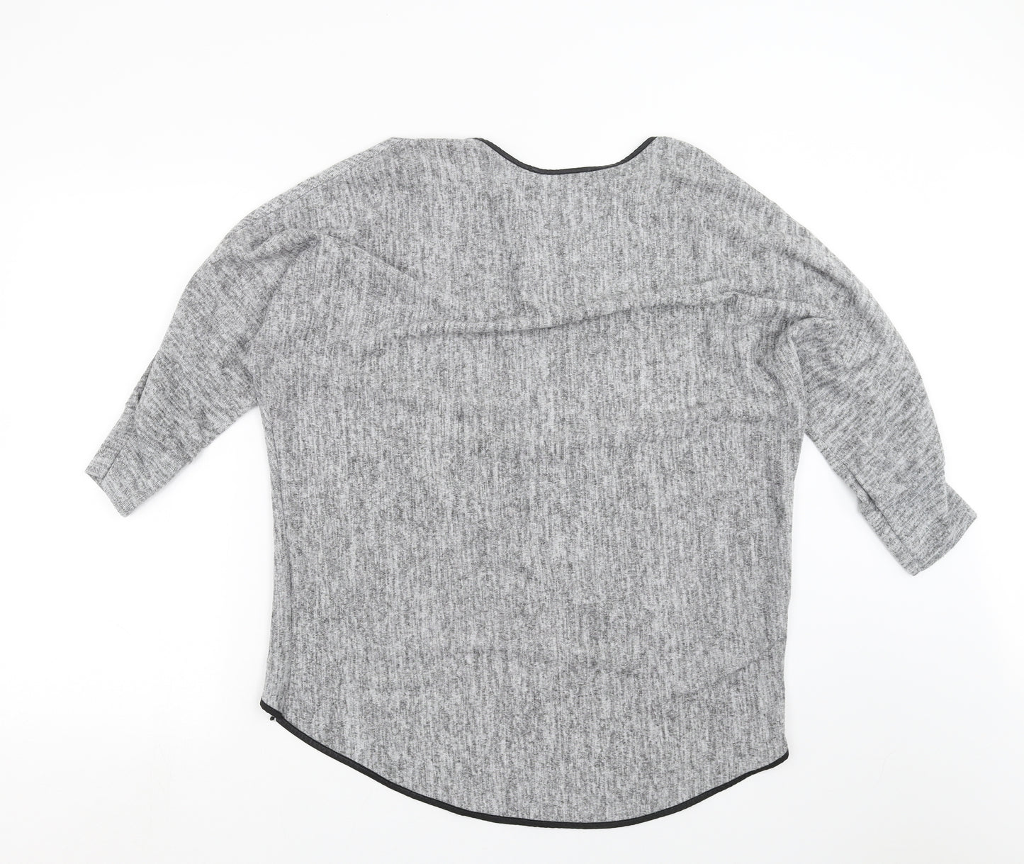 Parisian Collection  Womens Grey  Knit Pullover Jumper Size M