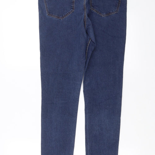 George Womens Blue  Denim Skinny Jeans Size 12 L29 in