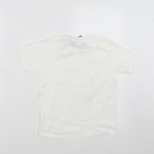 Gildan Boys White   Basic T-Shirt Size 5-6 Years  - lifeguard