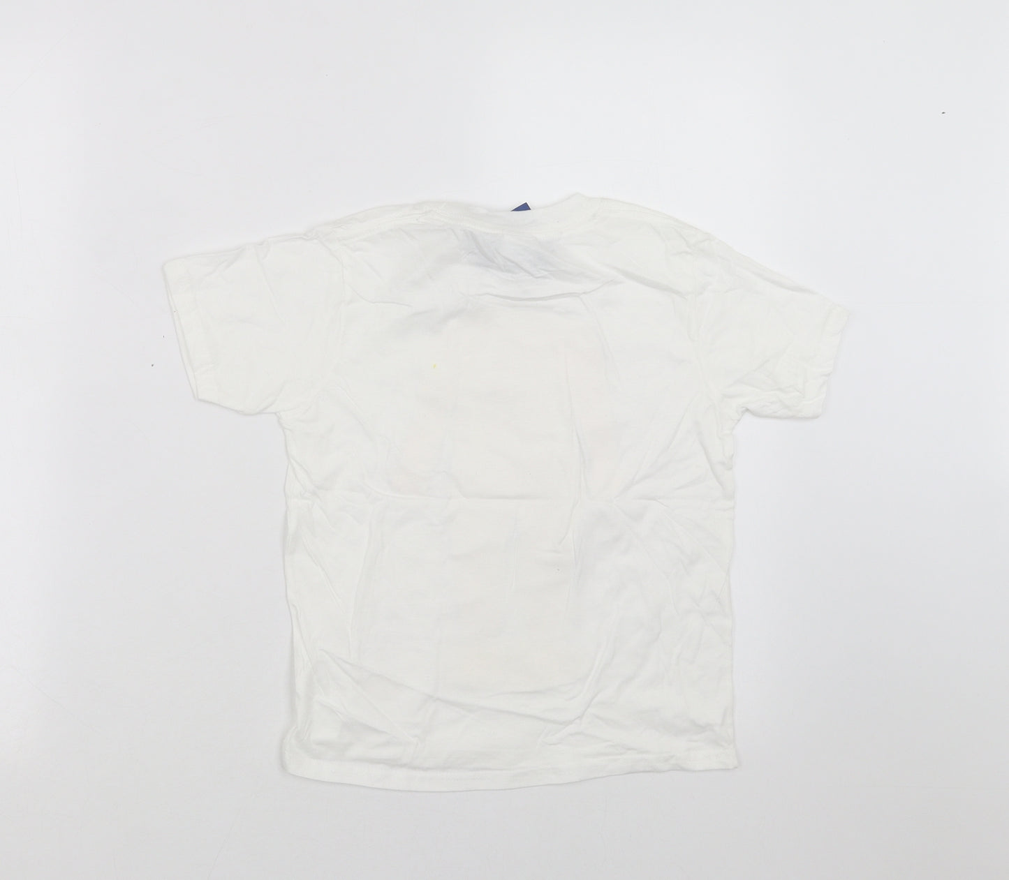 Gildan Boys White   Basic T-Shirt Size 5-6 Years  - lifeguard