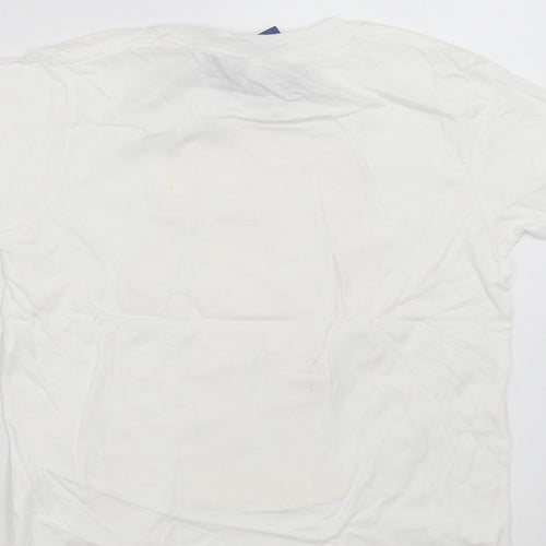 Gildan Boys White   Basic T-Shirt Size 5-6 Years  - lifeguard